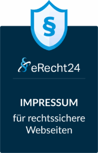 eRecht24 Impressum Siegel